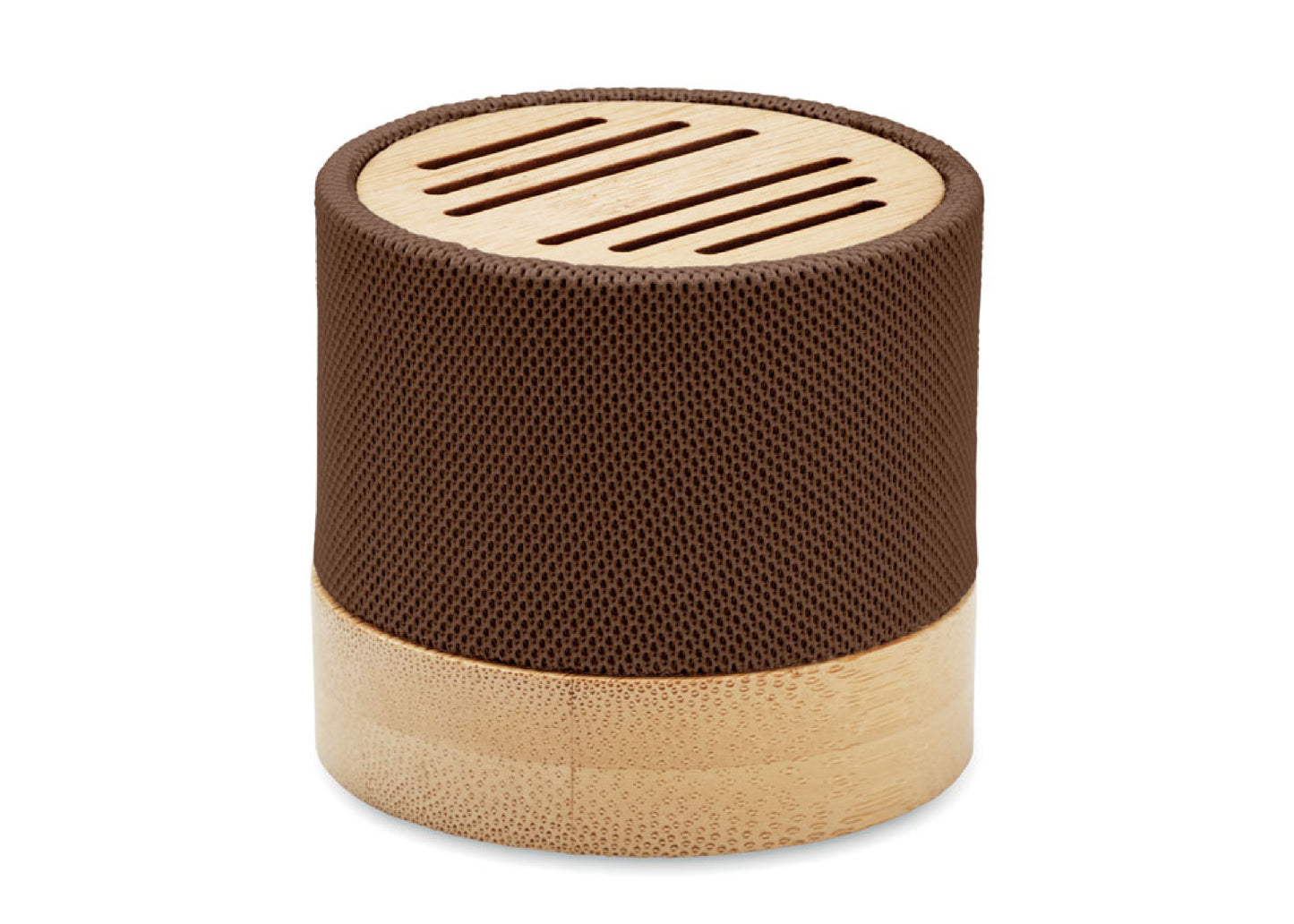 Enceinte sans fil en RPET et bambou personnalisé