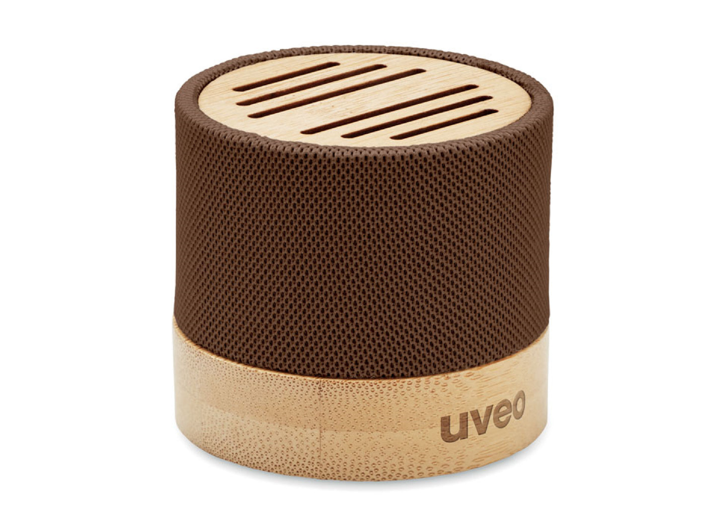 Enceinte sans fil en RPET et bambou personnalisé