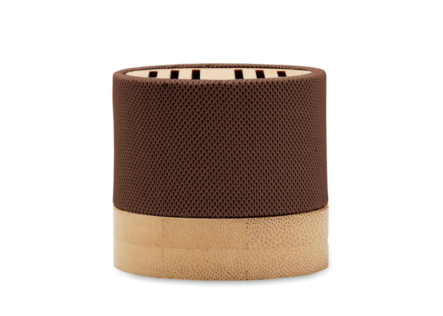 Enceinte sans fil en RPET et bambou personnalisé
