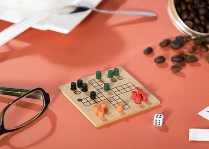 Jeu du Ludo en miniature personnalisé