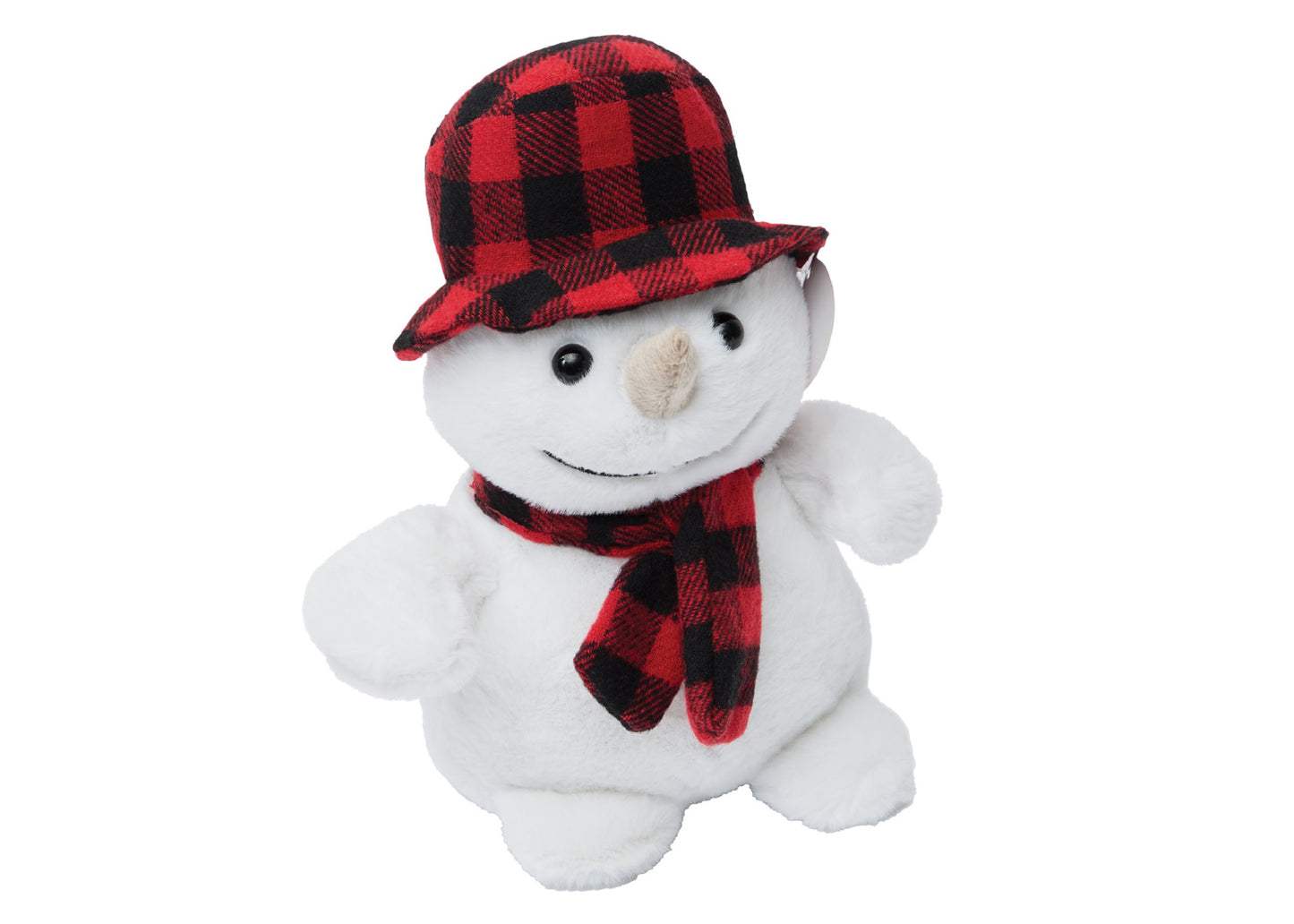 Peluche bonhomme de neige 19cm