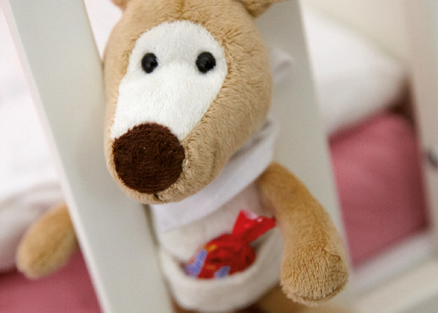 Peluche kangourou 18cm personnalisé