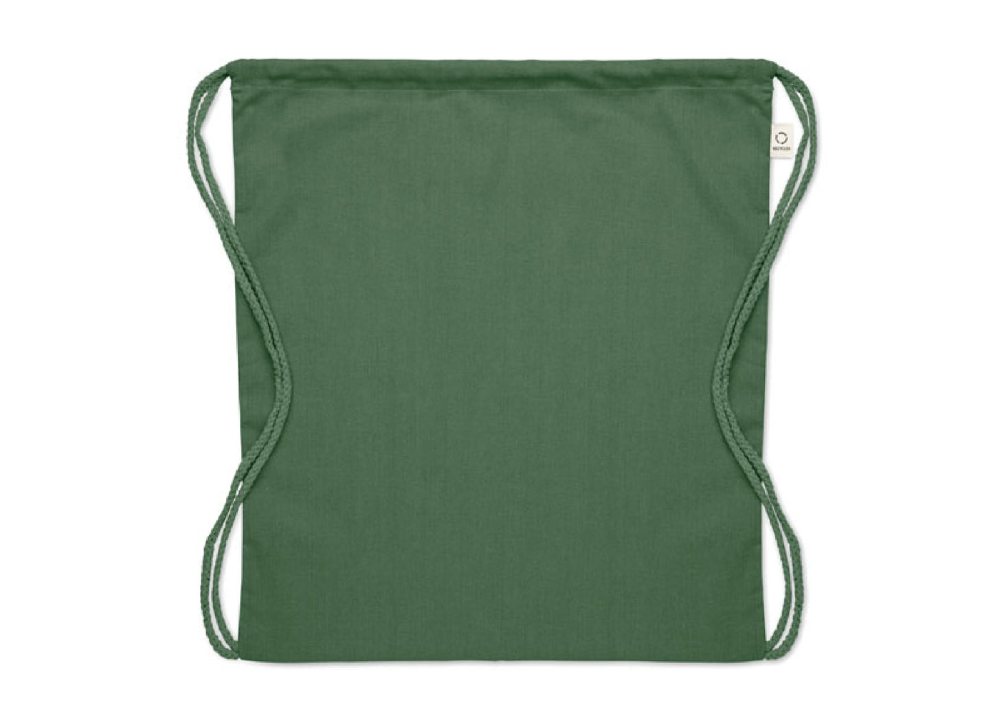 Sac à cordon en coton recyclé et RPET personnalisé