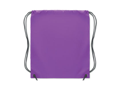 Sac à dos avec cordon en polyester personnalisé