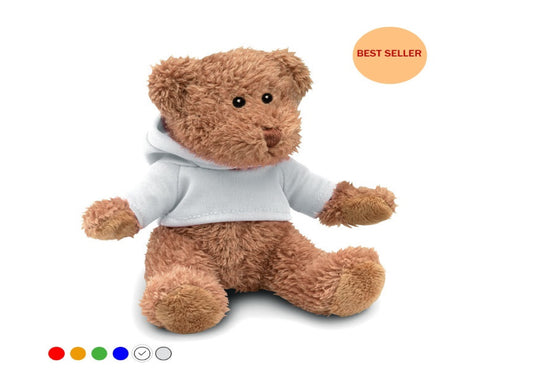 Peluche Personnalisée Mini Ours avec sweat 15cm PPM7375