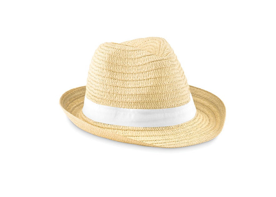 Chapeau panama en papier personnalisé