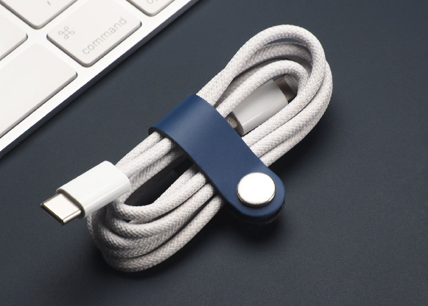 Range câble en cuir recyclé PJ317094