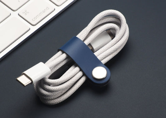 Range câble en cuir recyclé PJ317094