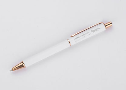 Stylo à bille en métal effet mat personnalisé