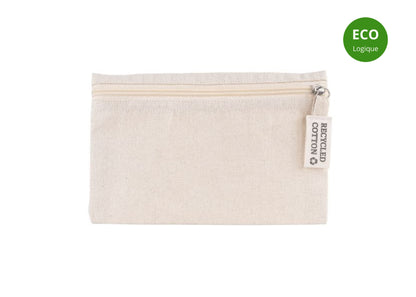 Trousse en coton recyclé personnalisé