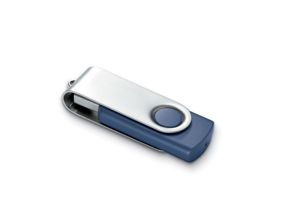 Clé USB rotative Personnalisée avec couvercle de protection en métal