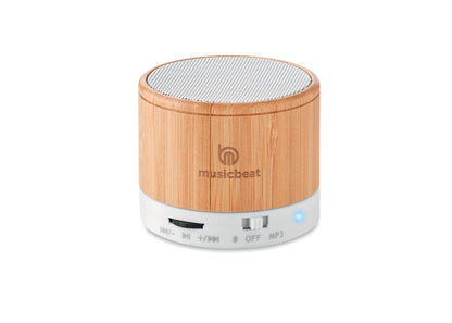 Enceinte Bluetooth Personnalisée en bambou