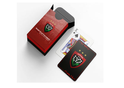 Jeux de Cartes personnalisés sur les cartes et la boite